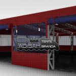 şantiye çadırı çelik aksamı montajı