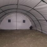 şantiye çadırı çelik aksamı montajı